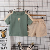 Boys Fashion T-Shirt & Shorts Set