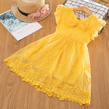 Girls Lacey Summer Dresses. Ages 3T-8Yrs