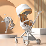 Modern Eggshell Style Portable Baby Stroller With Aluminum Frame. 3M~3Yrs