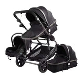 New Luxury 3 in 1 Multifunctional & Portable Baby Stroller/Carriage