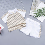 Baby Boy 2pc Fashion T-Shirt & Shorts Sets