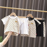 Baby Boy 2pc Fashion T-Shirt & Shorts Sets