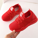 Boys And Girls Breathable, Canvas Sports Sneakers 3 Colors