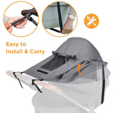 Universal Baby Stroller Accessories Sun Shade UV UVB Protection Sunshade Carriage Canopy Carrycot Cover For Pram Car Seat Visor