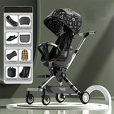 Modern Eggshell Style Portable Baby Stroller With Aluminum Frame. 3M~3Yrs