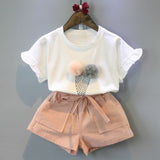 Baby Girls Chic and Trendy 2Pc Summer Sets. (Several Styles To Choose From)