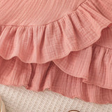 Girls Summer Sleeveless Lace Sash & Ruffles Dress. Ages 4T-7