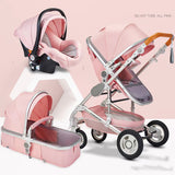 New Luxury 3 in 1 Multifunctional & Portable Baby Stroller/Carriage