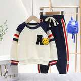 Baby Boys and Girls 2Pc Sporty Sweater & Sweat Pants Set