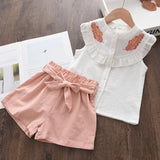 Baby Girls Chic and Trendy 2Pc Summer Sets. (Several Styles To Choose From)