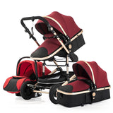 New Luxury 3 in 1 Multifunctional & Portable Baby Stroller/Carriage