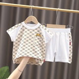 Baby Boy 2pc Fashion T-Shirt & Shorts Sets