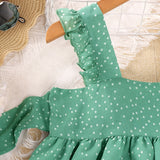 Girls Classy Sleeveless Bow Sash Summer Dress.