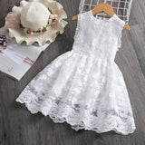 Girls Lacey Summer Dresses. Ages 3T-8Yrs