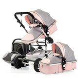 New Luxury 3 in 1 Multifunctional & Portable Baby Stroller/Carriage