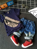 Baby Boys Stylish 2Pc T-Shirt & Shorts Set. Ages 2-6years