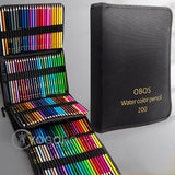 200/120/72/48 Colors For Young Artists. Professional Pastel Drawing Pencils with Cloth Bag