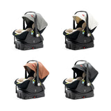 Multifunction 5-IN-1 Baby Stroller Portable Pram High Landscape Infant Cart Luxury Baby Carriage With Car Seat Base