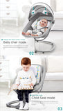 3 in 1 Electric Baby Swing/Rocking Chair, with Remote Control Bluetooth Music Feature.