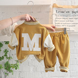 Kids Baseball Jacket & Sweatpants 2Pc Set. Ages 9M-5T