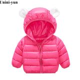 Bear-y cute Hooded Bubble Coat